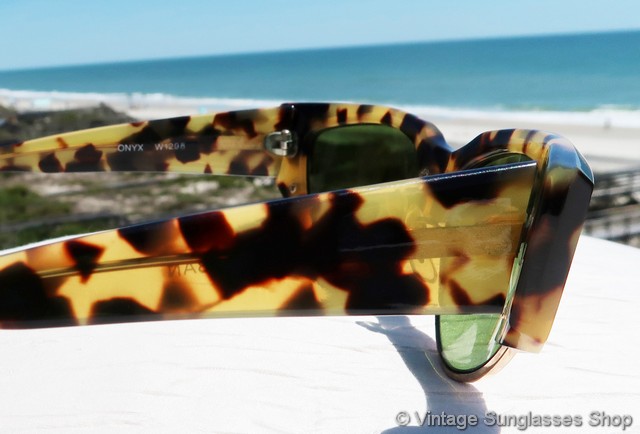 Ray-Ban W1298 Onyx Yellow Tortoise Shell Sunglasses